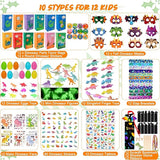 204PCS Dinosaur Party Favors Dinosaur Birthday Party Decorations