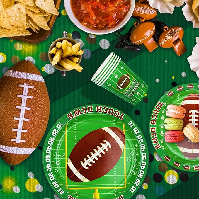 200 Pack Football Birthday Party Decorations Football Party Supplies