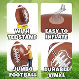 36 Jumbo Football Party Decorations With Tee Big Giant Size Blow Up