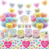 362 Pcs Conversation Heart Party Decor Valentine's Day Party