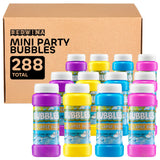 (Bulk Pack of 288) Party Bubbles for Kids - 2-oz Bubbles Bulk Solution