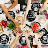 50 Guests 30th Birthday Plates and Napkins Party Supplies Death to