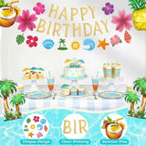 Summer Tropical Party Decorations, Beach Birthday Bash Party Supplies