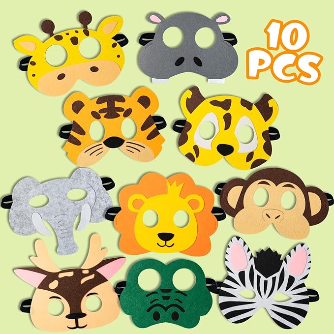Jungle Safari Party Favors Set Wild Animals Set for Kids Birthday