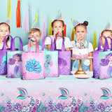32 Pcs Mermaid Party Favor Bags Under the Sea Party Goodie Bags