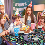 168PCS Dinosaur Party Supllies for Boys Cartoon Dino Birthday Party