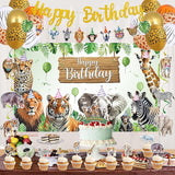 Safari Animals Birthday Party Decorations Jungle Wild Animals Happy