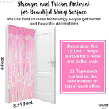 KatchOn, XtraLarge Iridescent Pink Streamers for Party Decorations -