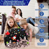Annexfun Magnetic Blocks-100PCS Magnetic Building Blocks,Space Rocket