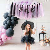 Halloween Themed Birthday Highchair Banner - Little Ghost 1st/First