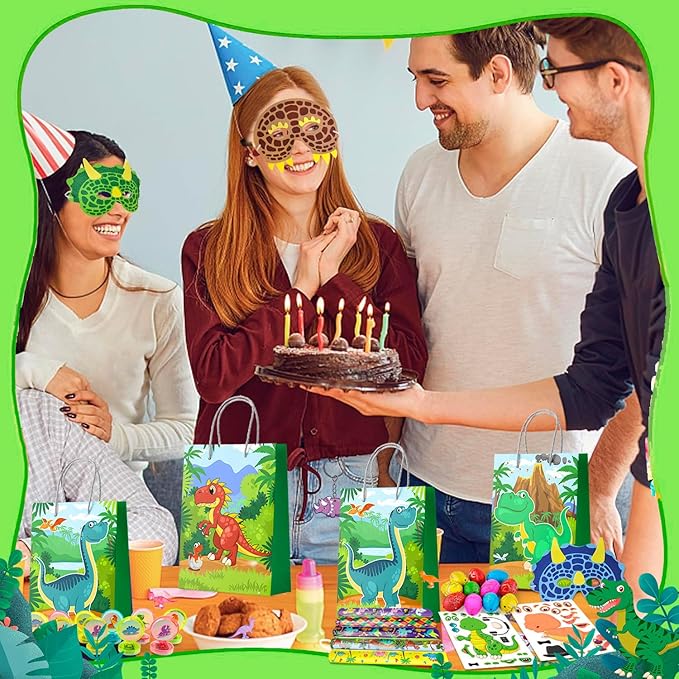 Dinosaur Birthday Party Decorations Kit 96pcs Dinosaur Party Favor