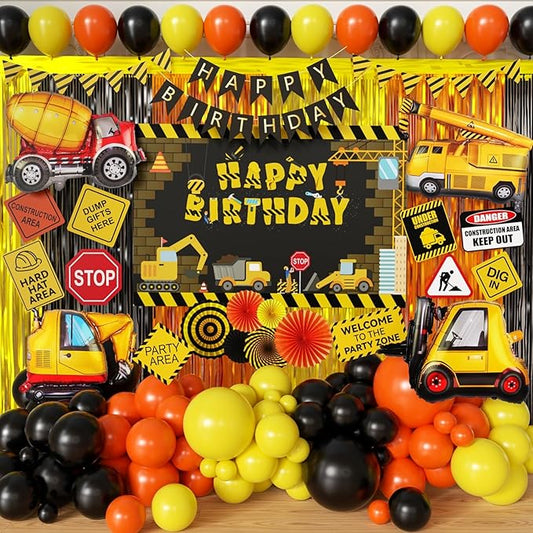 Construction Birthday Party Supplies Dump Truck Party Decorations