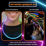 Glow Fever Glow Sticks Bulk 100ct 22'' Glow Necklaces with Connectors,