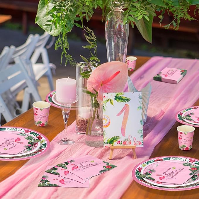 252 Pcs Bachelorette Party Tableware Set Included Plates Napkins