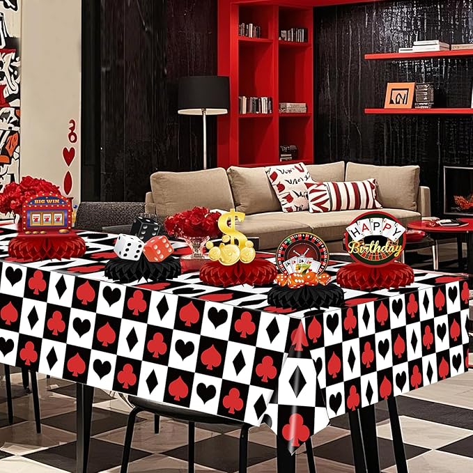 Casino Theme Party Decorations Casino Birthday Party Supplies