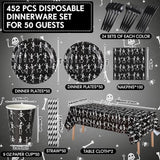 452 Pcs Halloween Skeleton Party Decorations Human Bones Dancing