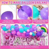 Unicorn Theme Birthday Party Decorations Supplies Rainbow Unicorn