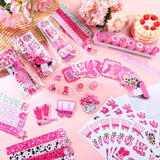 Cholemy 168 Pcs Cowgirl Party Favors Supplies Disco Cowgirl Stickers