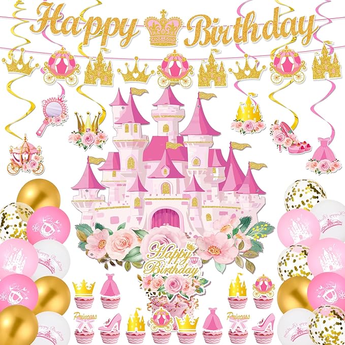 Princess Birthday Party Decorations Princess Castle Party