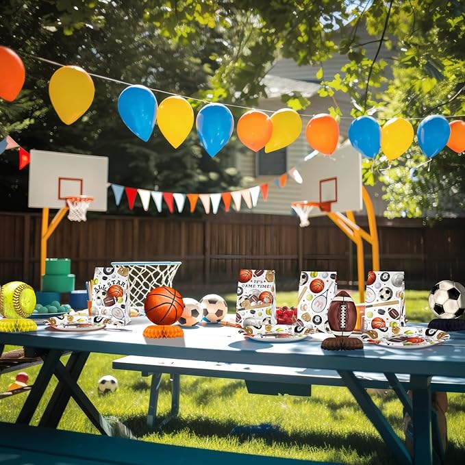 All Star Sports Party Supplies Serves 20 Sports Birthday Party