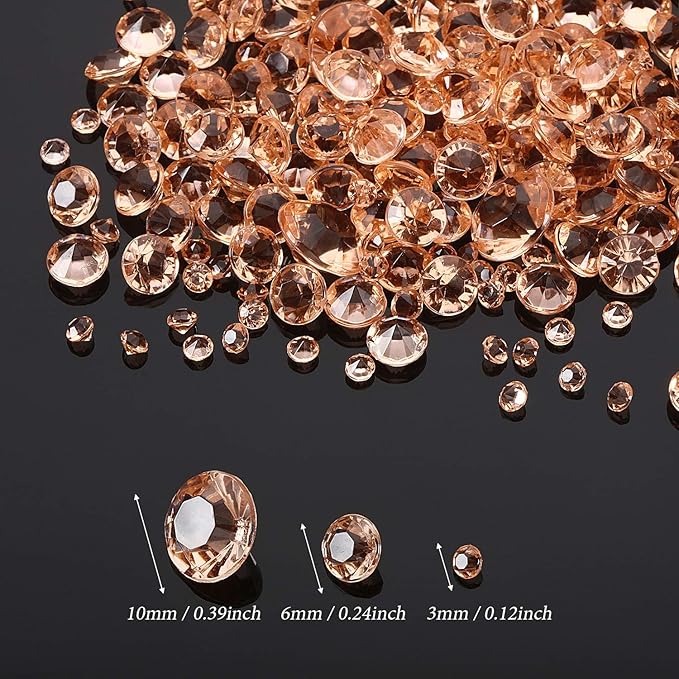 10000 Clear Wedding Table Scatter Crystals Acrylic Diamonds