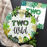 Two Wild Birthday Decorations Tableware Safari Jungle Theme 2nd