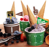 Football Party Supplies Kit for 50 Guests Snack Cups for Football