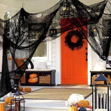 400 x 39 inch Large Size Creepy Cloth Black Halloween Scary Spooky