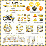 Construction Birthday Party Supplies Plates Napkins Cups