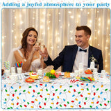 452 Pcs Christmas Party Decorations for 50 Guests Colorful Christmas