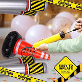 Old Zone Inflatable Barricade + Cone for Over The Hill Party