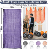 12 Pack Halloween Creepy Cloth 30 x 75 Inch Creepy and Spooky