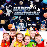 Custom Space Birthday Party Decorations Supplies, Personalized