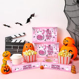 20 Pcs Pink Halloween Movie Night Supplies no you hang up Paper
