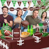 Football Party Supplies Kit Serve 25 178Pcs Football Theme Party