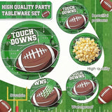 96 Pcs Football Party Decorations Tableware Set Football Theme