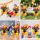 Construction Party Balloons Stand Kit 2 Sets with 2 Construction