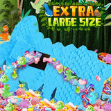 24 Large Dinosaur Pinata Bundle with a Blindfold Bat and Rope Dino