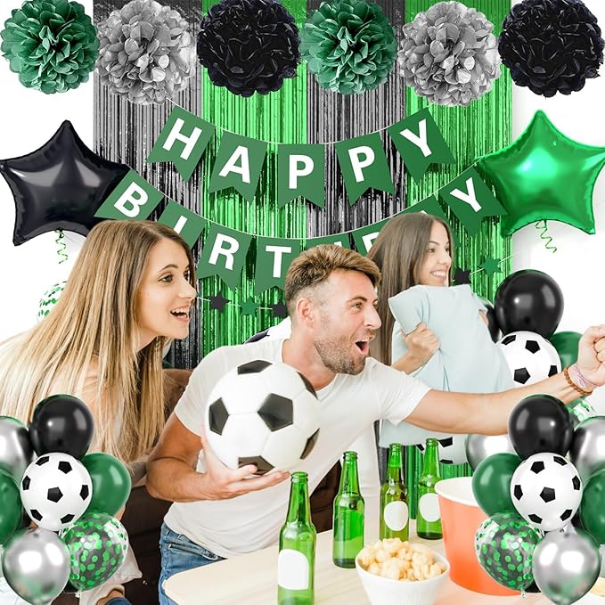 Soccer Party Decorations Soccer Sports Theme Birthday Decorations