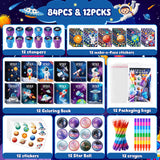 84Pcs Outer Space Themed Party Favors Space Alien Coloring