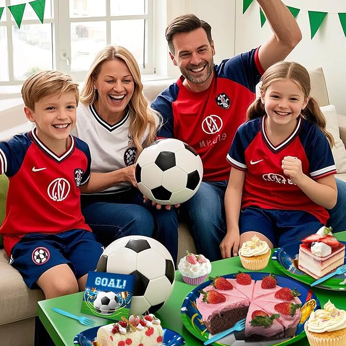 Soccer Plates and Napkins Soccer Party Supplies Soccer Birthday