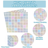 96Pcs Disco Party Supplies Pink Pastel Silver Disco Ball Plates and