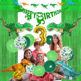 Three Rex Birthday Party Decorations Boy Dinosaur 3rd Birthday