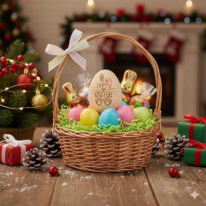 Happy Easter Decorations Easter Basket Stuffers for Family Friends