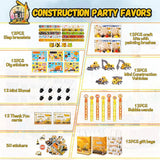 146Pcs Construction Party Favors Birthday Decorations Supplies for