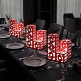 12 Pcs Casino Theme Party Centerpieces for Table 3 Size Poker Cards