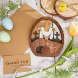 Easter Decoration Jesus Resurrected Tomb He is Risen Easter Decors