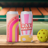 Funny Pickleball Gifts for Women I Pickleball Themed Slim Can Coolers