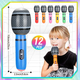 Chitidr 36 Pcs Colorful Inflatable Instruments Rock Star Toy Set