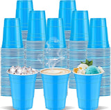 120 pcs 12 oz lake blue plastic cups Gender Reveal Plastic cups blue